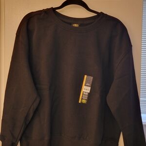 Athletic Works Black Crewneck Sweatshirt Size L NWT